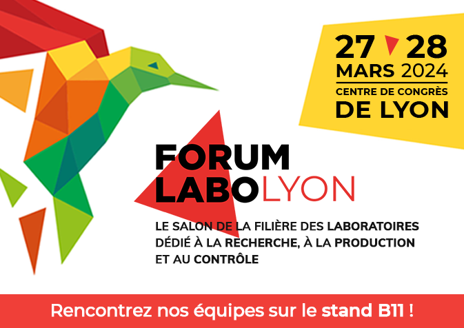 Participation au salon Forum Labo 2024 à Lyon