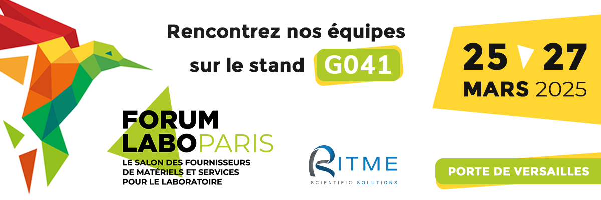 RITME participe au salon FORUM LABO 2025 les 25 et 27 mars à Paris