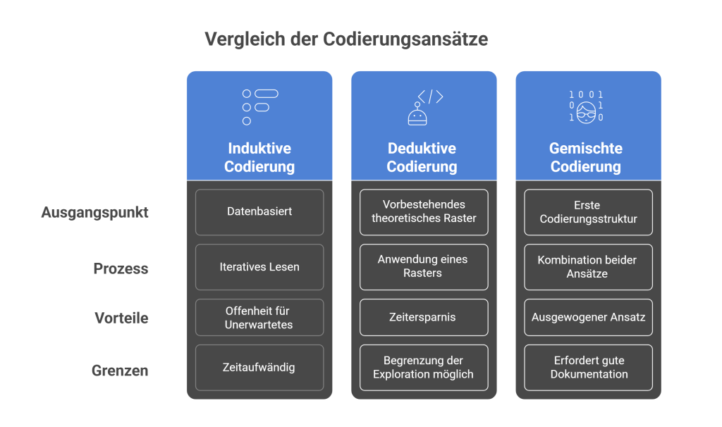 Vergleich von Kodieransätzen