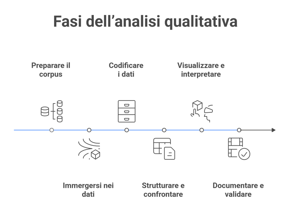 Fasi dell'analisi qualitativa