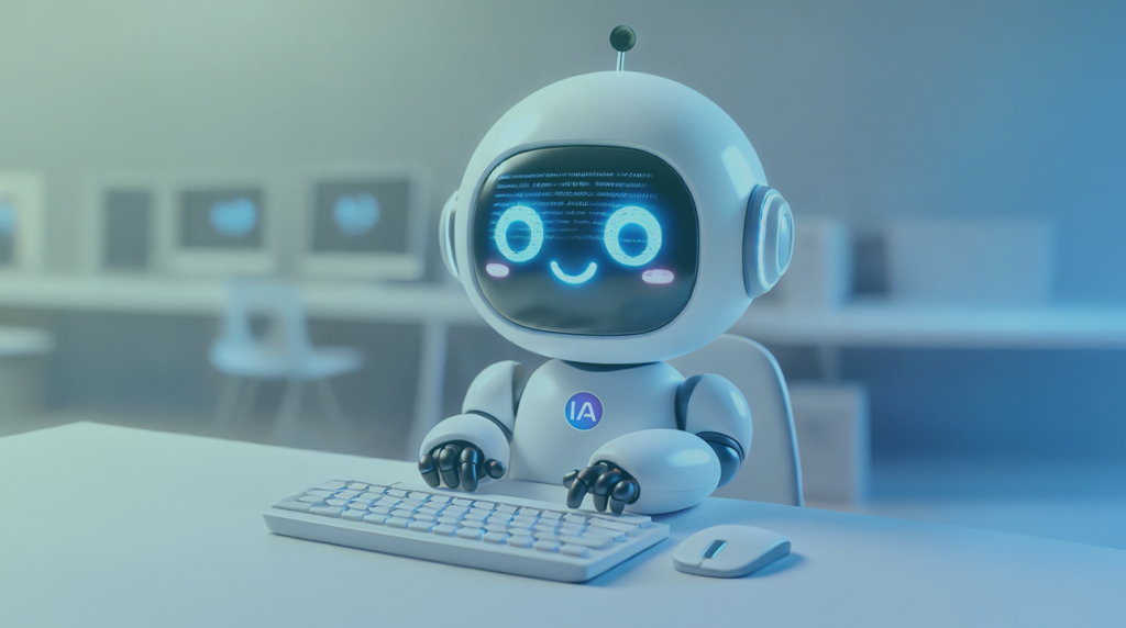 Effi travaille sur son clavier