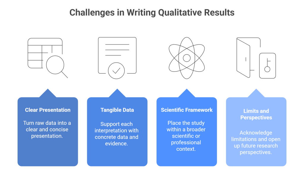 Challenges in Writing Qualitative Results