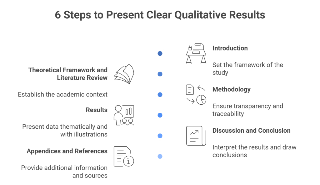 6 steps to present clear Qualitative Results