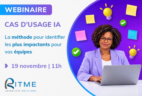 Webinaire « Cas d'usage IA : la méthode pour identifier les plus impactants pour vos équipes »